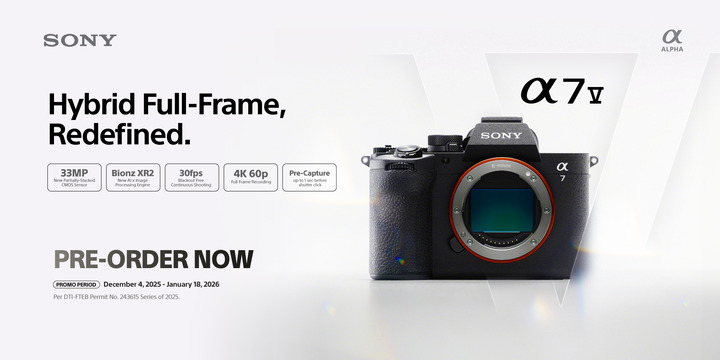 Sony Alpha 7 V full-frame mirrorless camera body