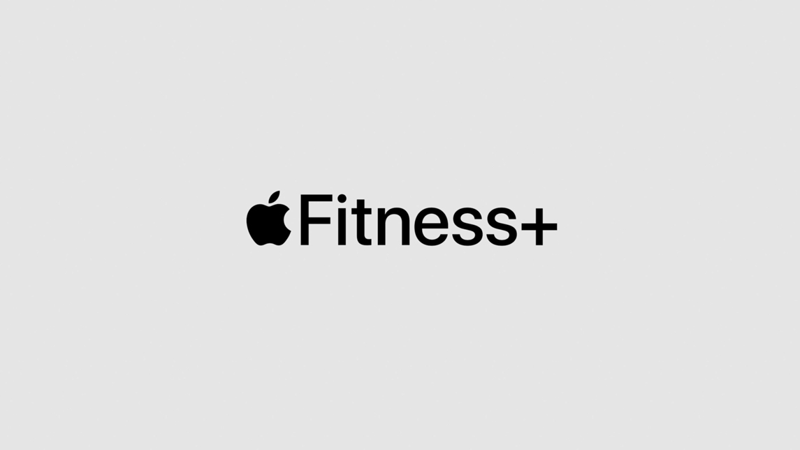 Apple Fitness+ workout session on iPhone with Apple Watch metrics