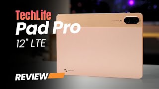TechLife Pad Pro 12-inch LTE tablet on a table