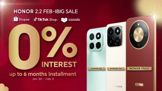 HONOR announces 2.2 Feb-ibig Sale