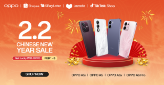 OPPO announces limited-time 2.2 Chinese New Year sale in PH