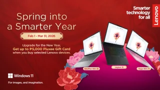 Lenovo rolls out Chinese New Year promo with up to ₱5,000 Pluxee vouchers in PH