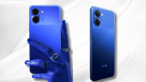 Tecno Spark Go 3 smartphone in blue and purple color options