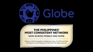 Globe named PH’s Most Consistent 5G and Broadband Provider by Ookla (2H 2025)