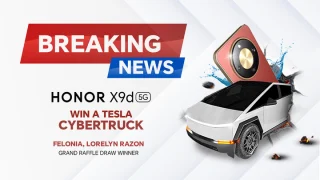 HONOR reveals Tesla Cybertruck giveaway winner