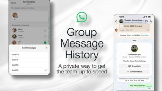 WhatsApp expands Group Message History support