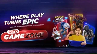 DITO rolls out GameZone99, a ₱99 pack with data, ML diamonds