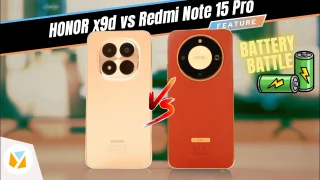 Watch: HONOR X9d 5G vs Redmi Note 15 Pro 5G | BATTERY BATTLE
