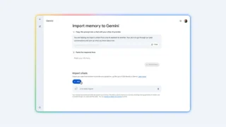 Google adds memory and chat import tools to Gemini