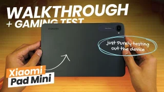 Watch: Xiaomi Pad Mini Walkthrough + Gaming Test