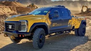 Caterpillar reveals new Pickup Truck with modern technology