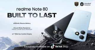 realme Note 80 now available in the Philippines starting at PHP 3,999