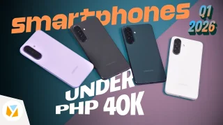 7 smartphones under PHP 40,000 released in Q1 2026