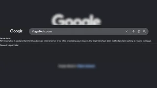 'Server Error': Google Search experiences widespread outage