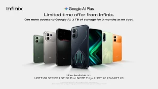 Infinix offers free 3-Month Google AI Plus trial on select devices